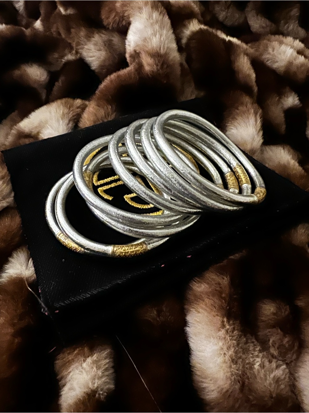 Budhagirl Silver Bracelet Stack